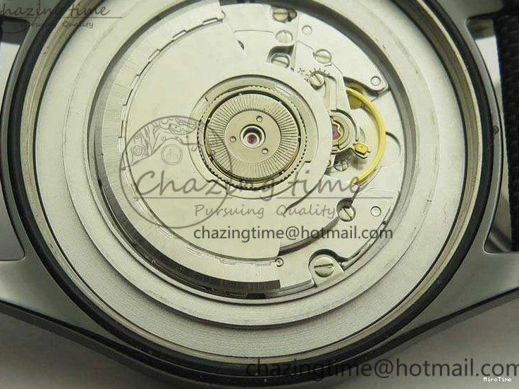 MIROTIME 0406 HighQuality Mark XVIII LAUREUS IW324703 Black Ceramic MKF Best Edition On Black Nylon Strap A 7218